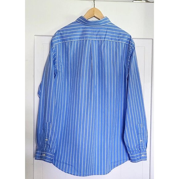 Mens Ralph Lauren Blue Label Striped Dress Shirt Size XL - Picture 2 of 7